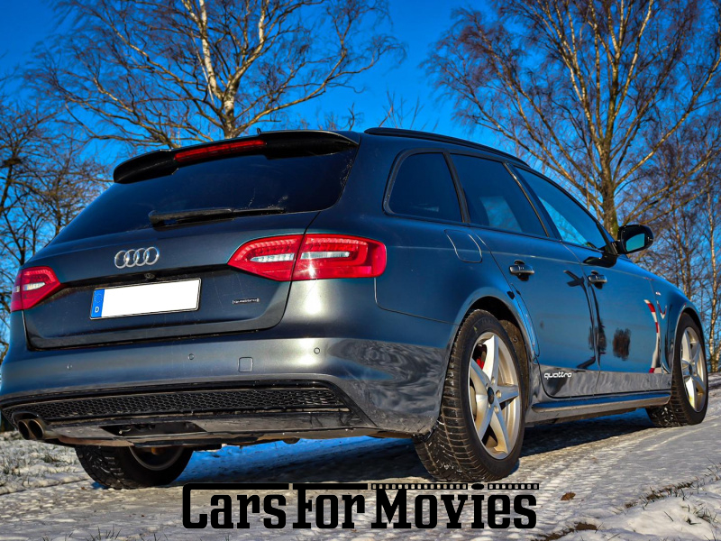 CarsForMovies | Audi A4 B8 Sport Edition Plus 2015 Deutschland Grau Schwarz Zivilfahrzeug Kombi Saarland 5627 Anhängerkupplung RS4 Quattro 